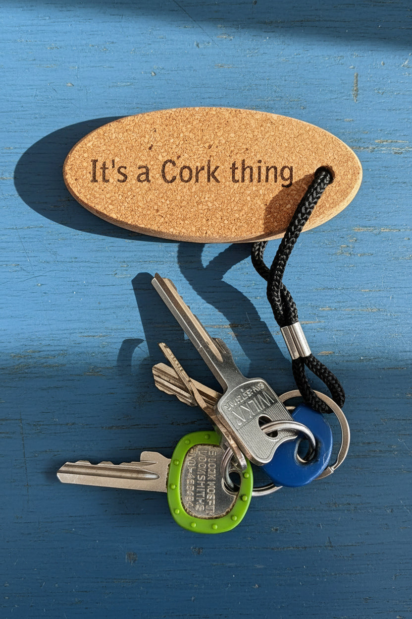 Cork Keyrings