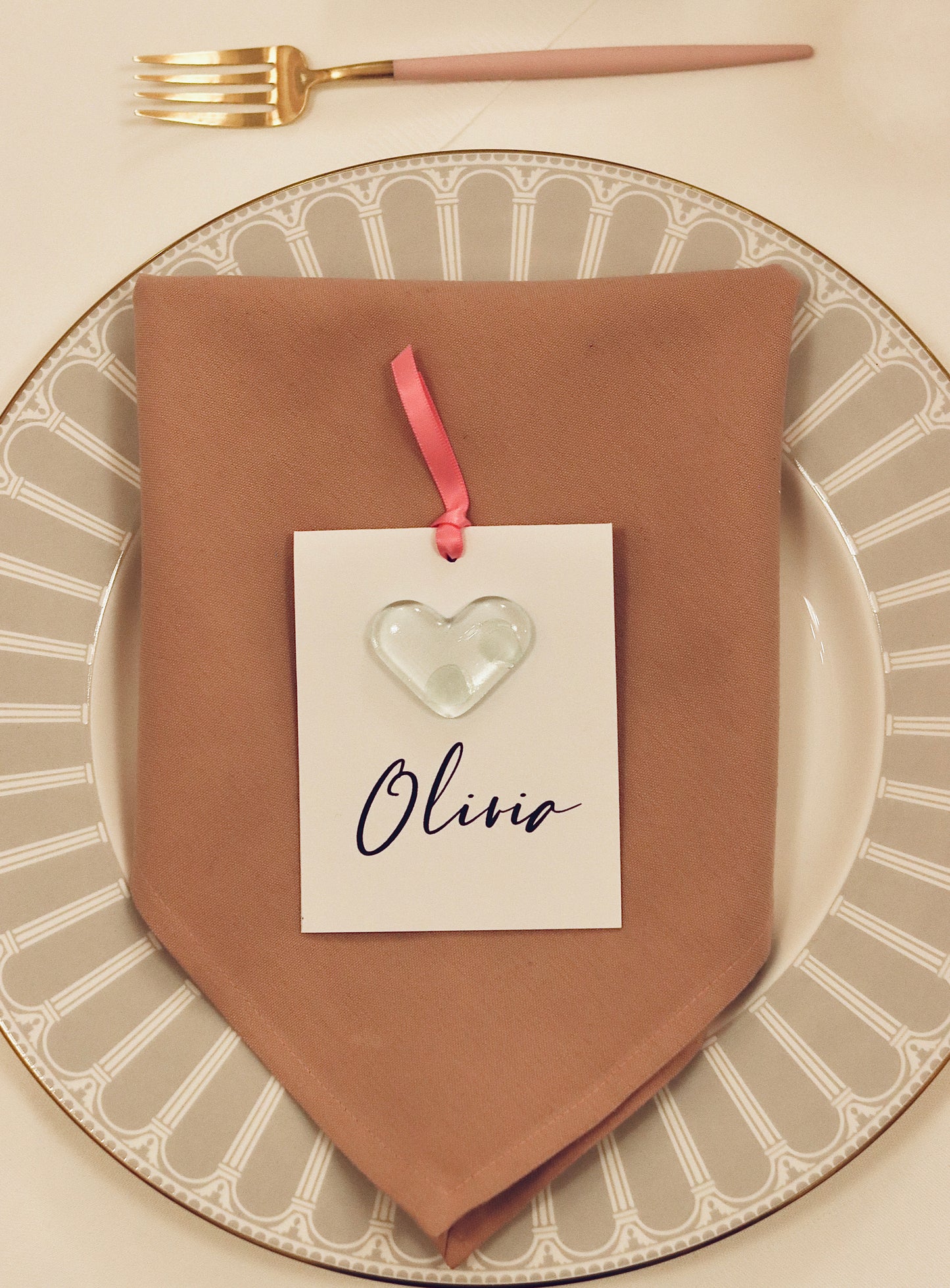 Custom Table Setting & Favour :