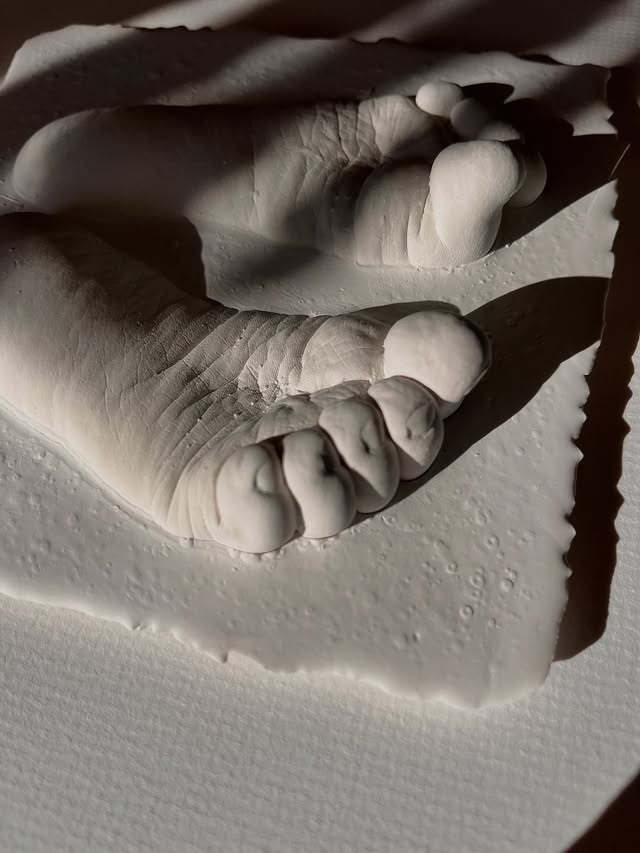 Shadows and sun and baby feet